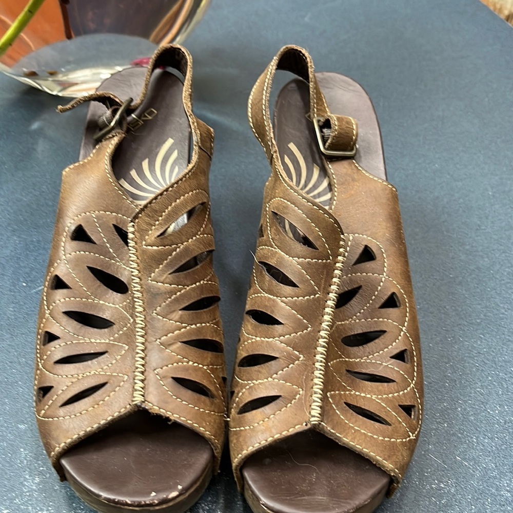 Dansko chocolate clogs
